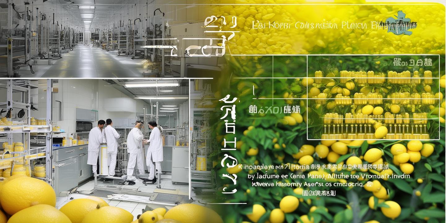 安岳柠檬精深加工产业园创新推出“柠檬胶原蛋白肽”,产品附加值提升20倍
